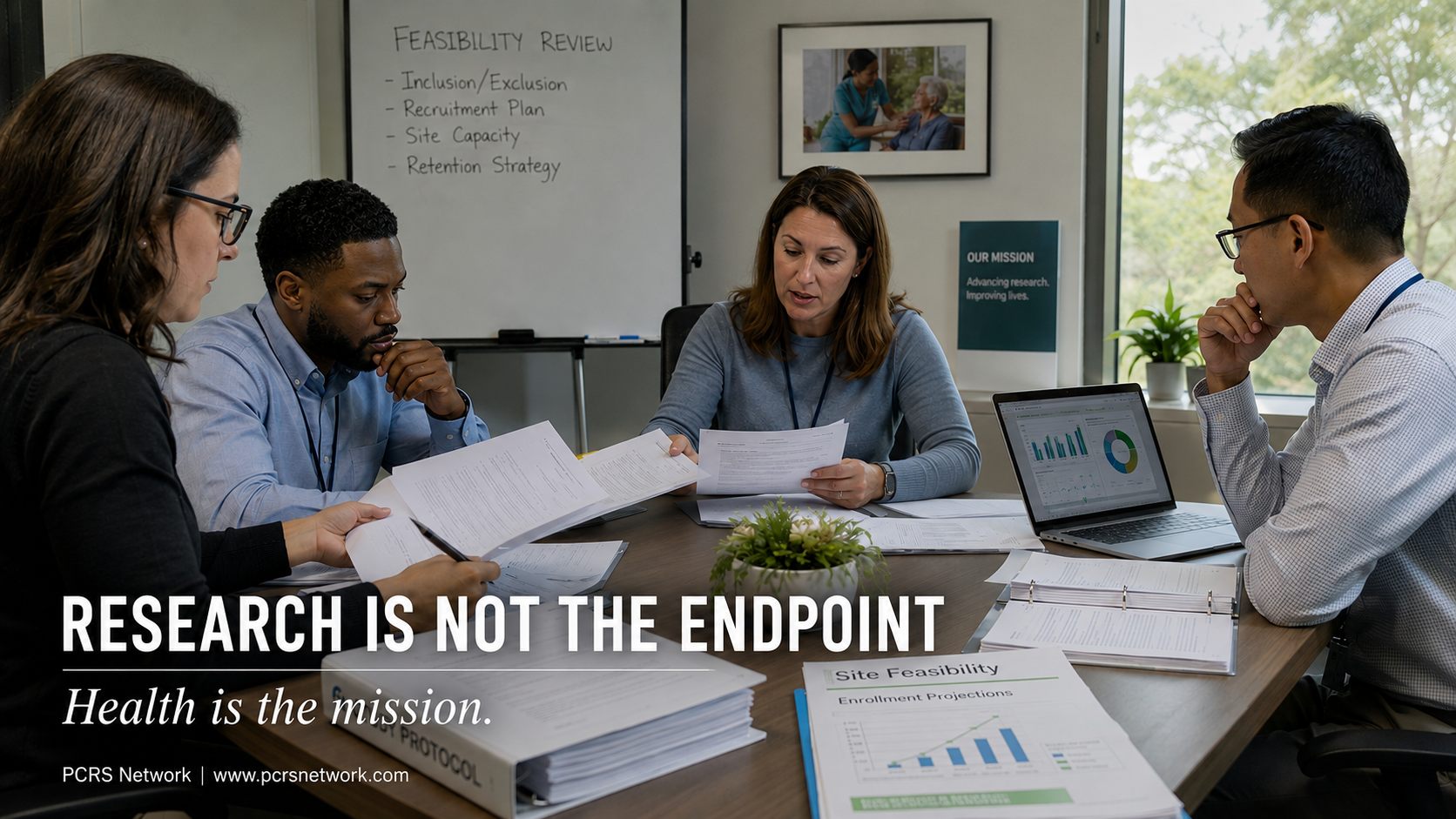Research Is Not the Endpoint. Health Is.